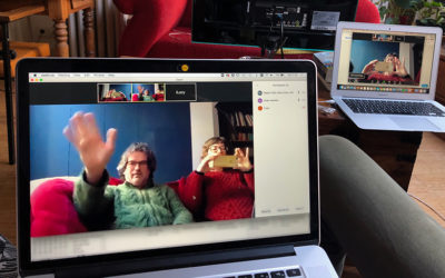 RC Jeltje gaat telefiksen en hartefiksen (iedereen thuis achter eigen computer)